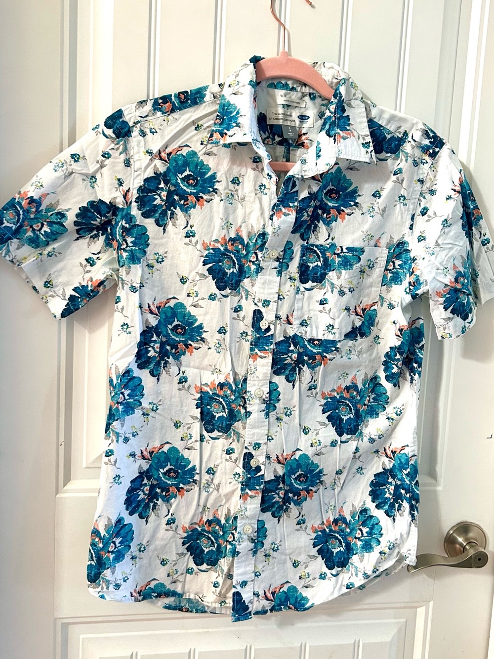 Cotton Floral Button-up